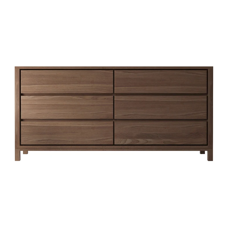 Solid Chest of 6 Drawers